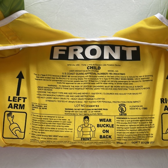 Body Glove Swim Body Glove Puddle Jumper Life Jacket 3 50 Pounds Us